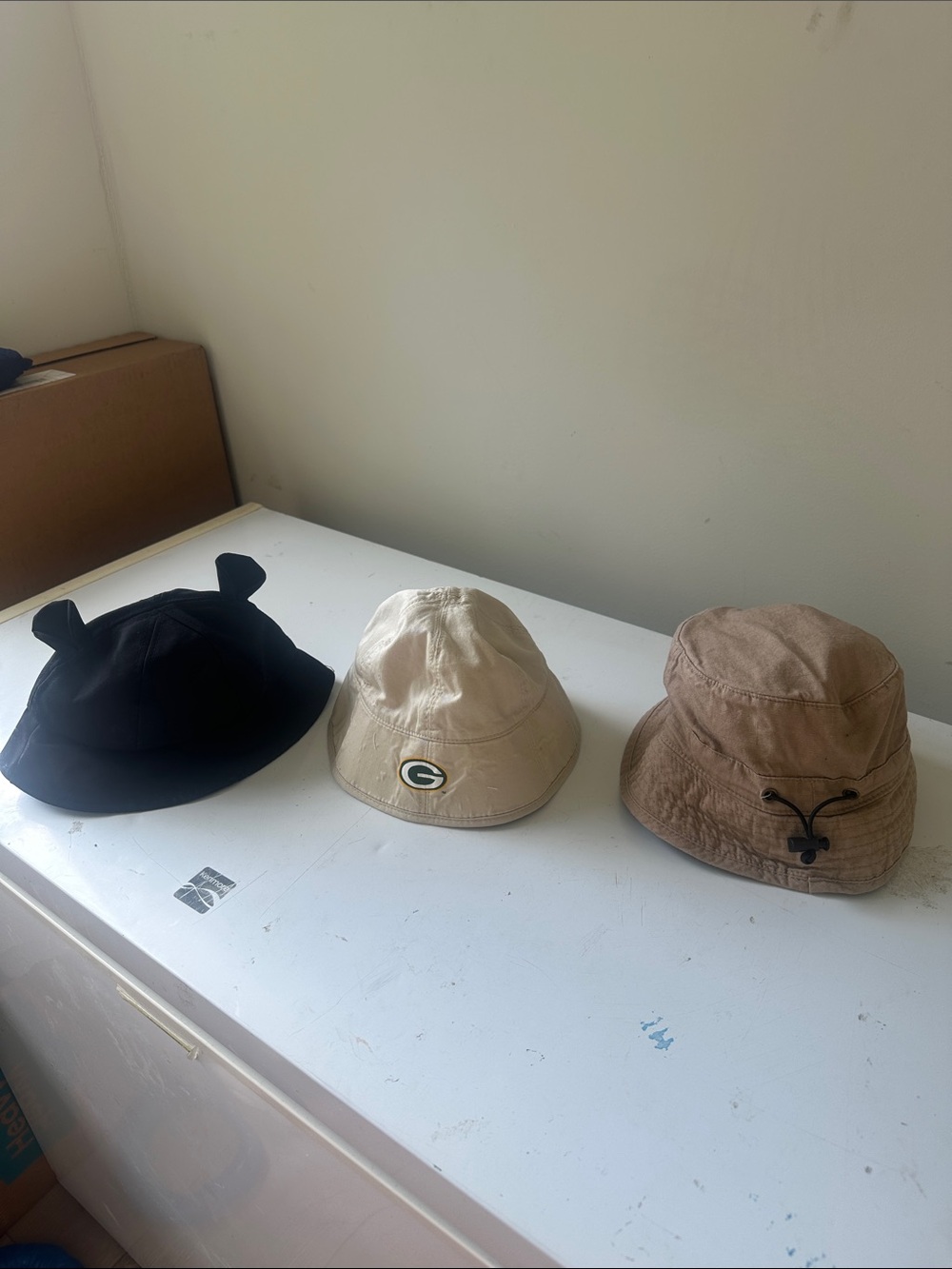 Khaki Kids Bucket Hat
